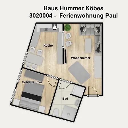 Apartment Haus Hummer Köbes Paul Juist